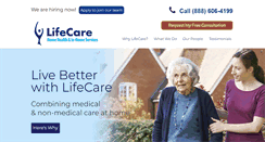 Desktop Screenshot of lifecareus.com